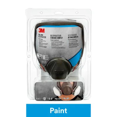 3M Safety Paint Project Respirator Full Face Medium 68P71P